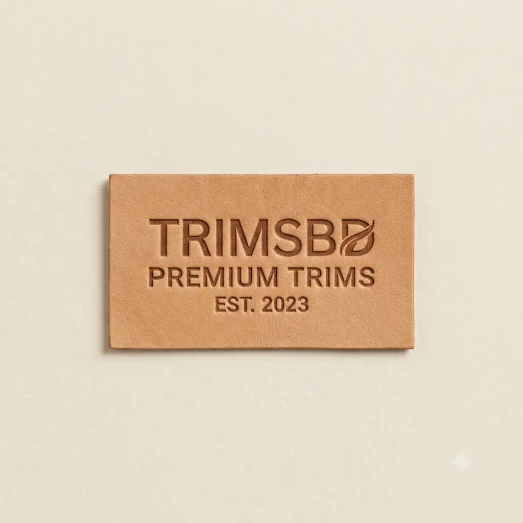 Leather badge